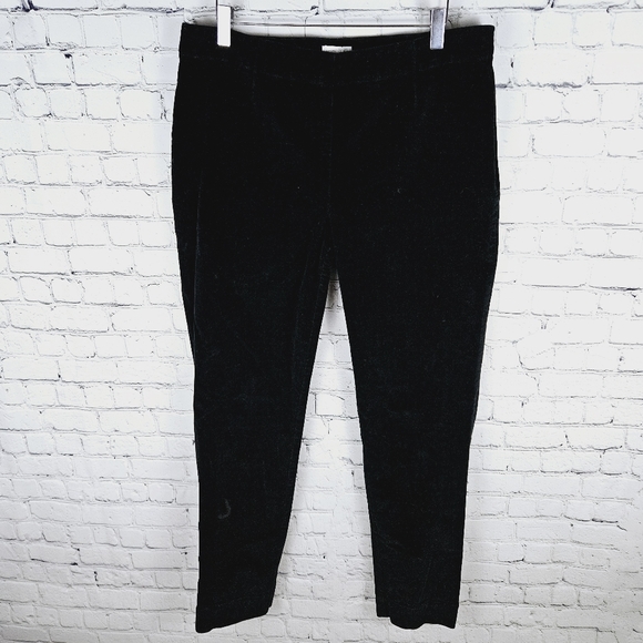 J. JILL | corduroy side zip stretch slim fit pants - Picture 1 of 9